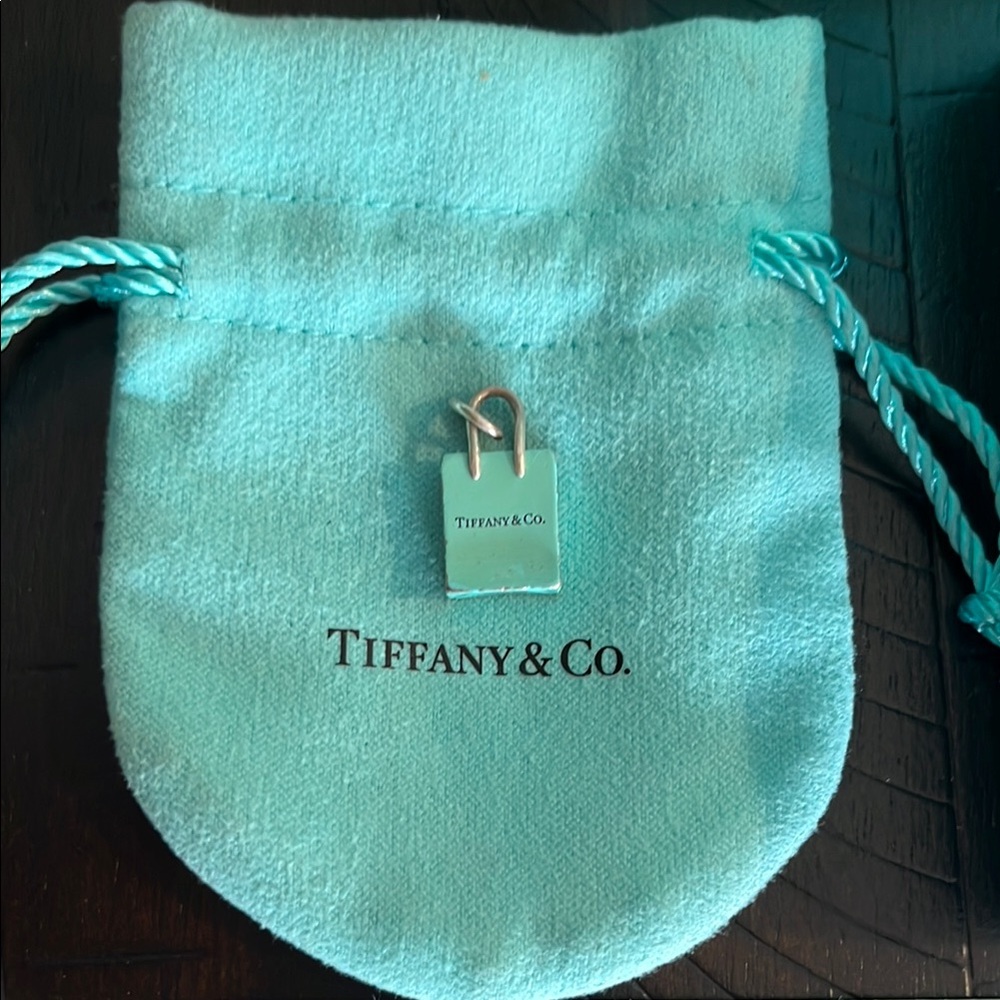 Tiffany & Co. Blue Padlock Charm